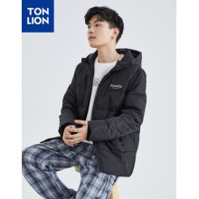 唐狮2021冬季新款男羽绒服短款上衣外套